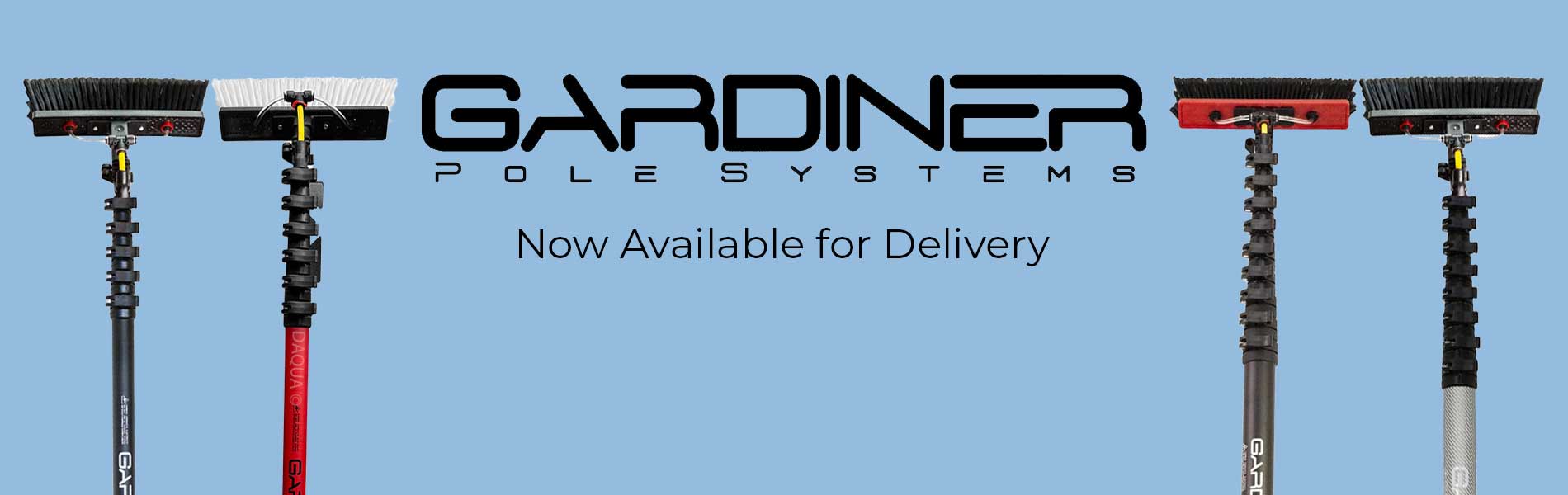 Gardiners Water Fed Poles, Available for Delivery