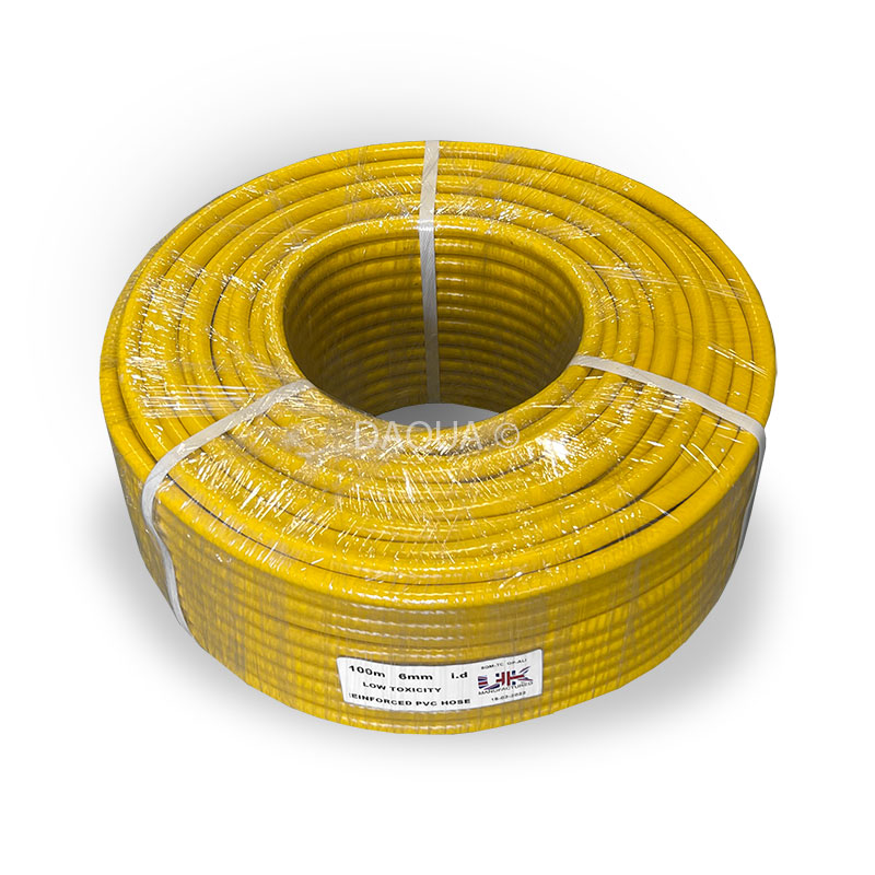 Yellow 6mm Water Fed Microbore Hose Reel Hose