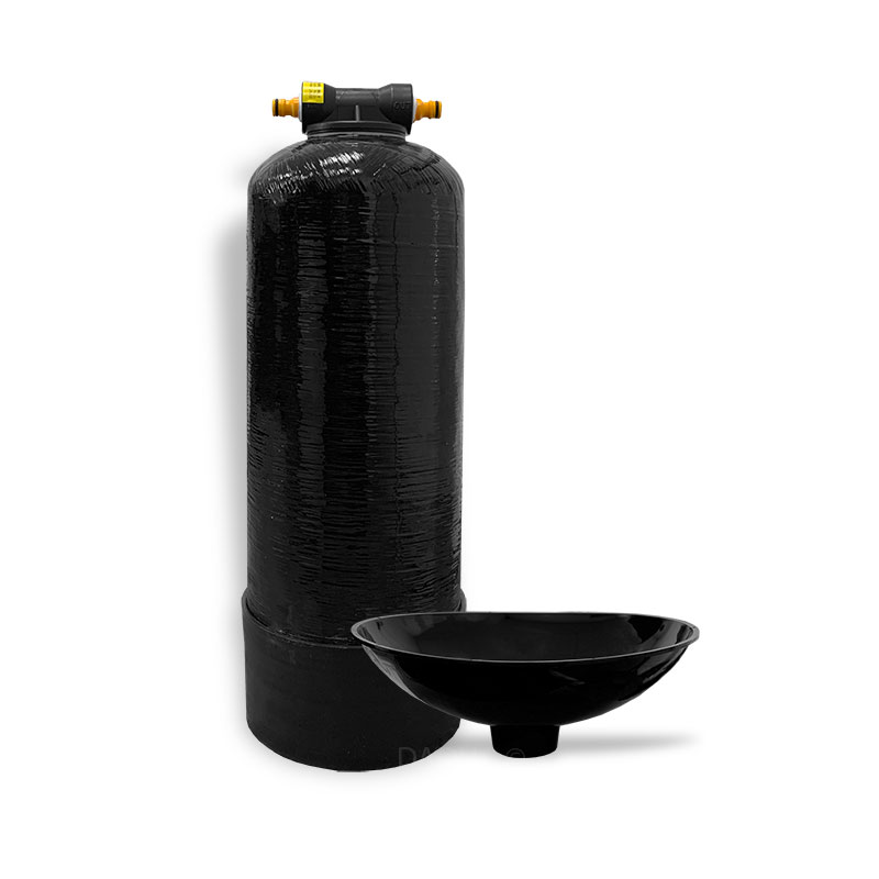 Black DI Vessel and Funnel