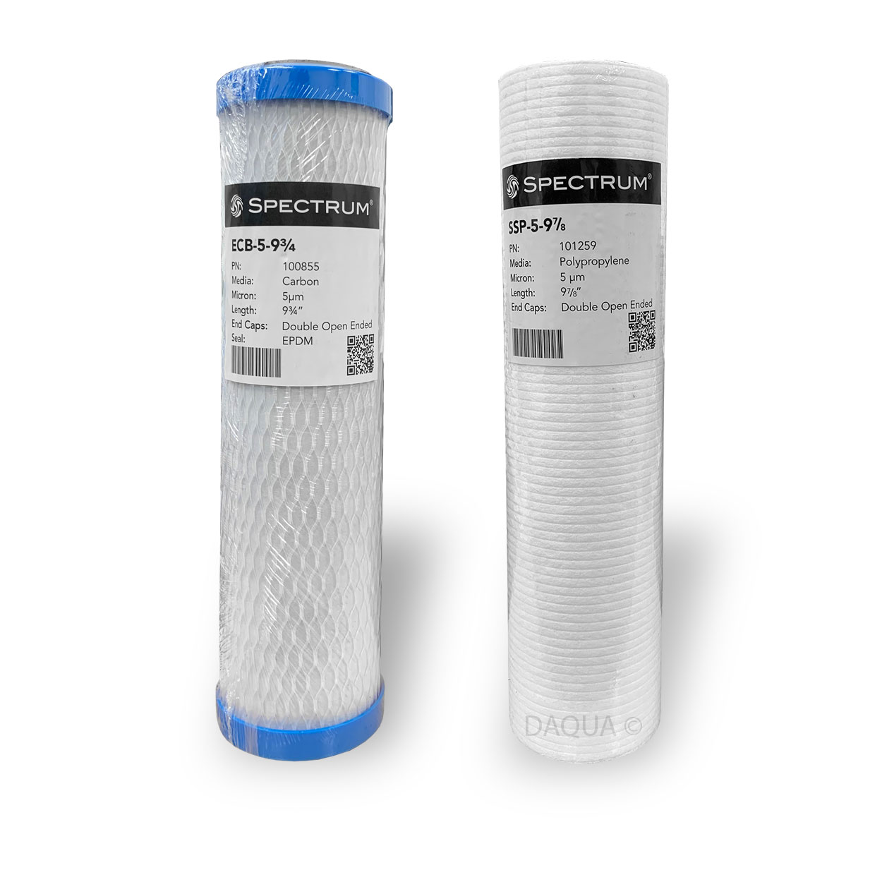 Spectrum ECB Carbon Block Filter and SSP Sediment Filter