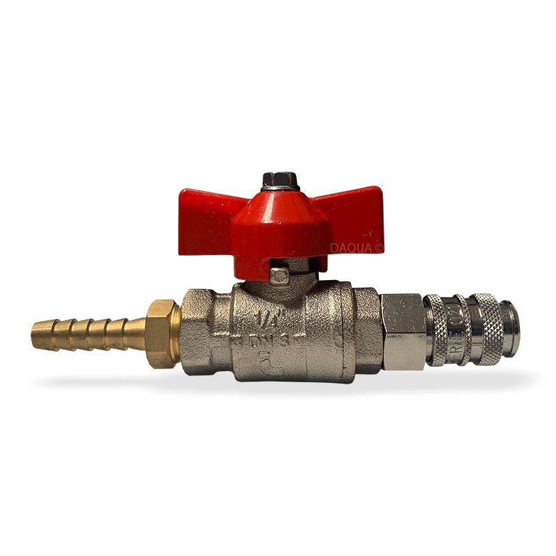 Flow Valve with Rectus Coupling and BSP Tail Male