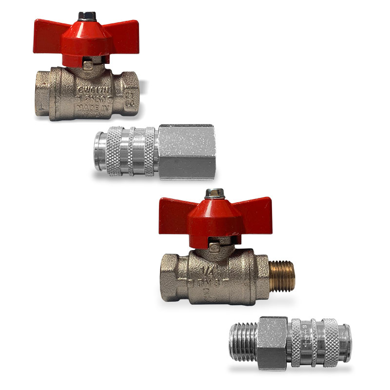 Variety of Flow Valve Fittings