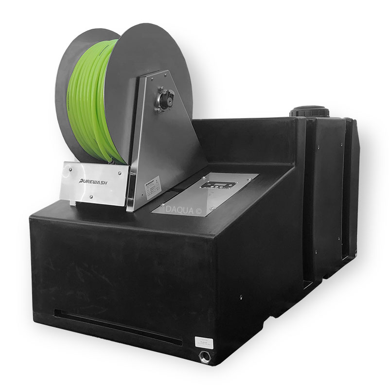 400 Litre Van Mounted Water Fed Pole System with electric reel