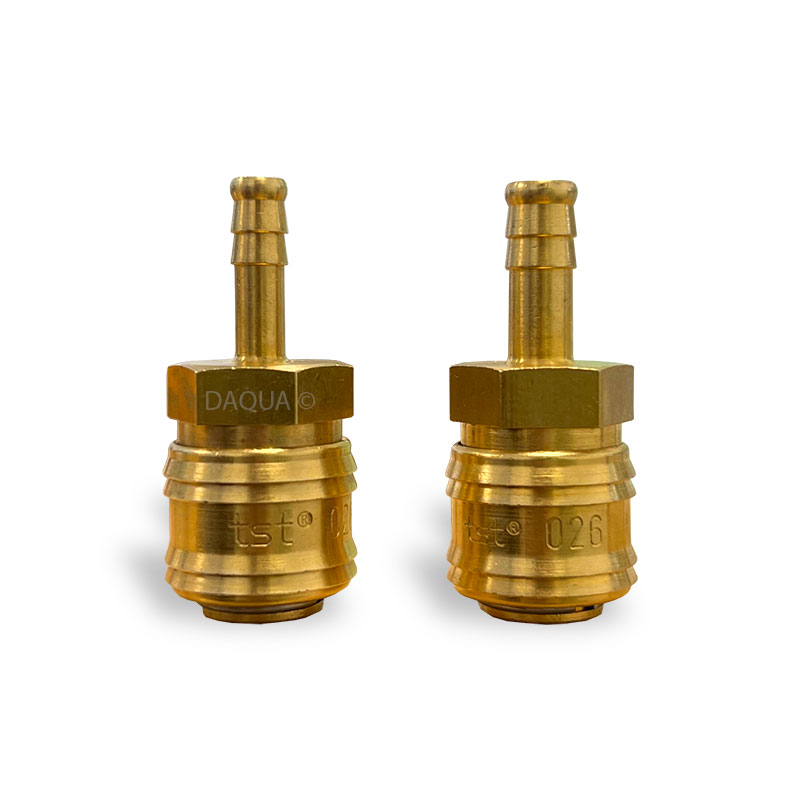 TST 26 Rectus Q/R Coupling with 6mm or 8mm Hosetail