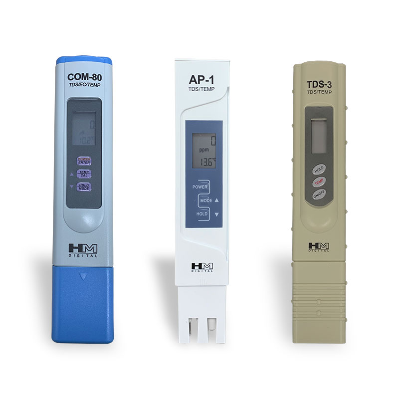 COM-80, AP-1 and TDS-3 TDS Meters